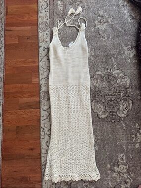 Crochet Cover Up in Cream
